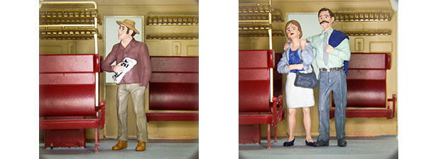 Nr.7232 Mann mit Zeitung